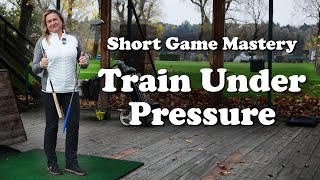 Mastering the Short Game: Training Under Pressure for Real Tournament Success #golftrainingaid