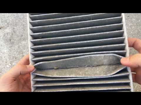 2008-2013 Toyota Highlander cabin air filter replacement - never pay $60 for this again.