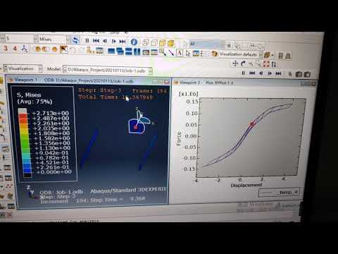 abaqus-cycllic loading
