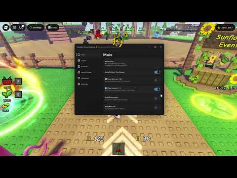 [WIN EVERY GAME, AUTOFARM SUNFLOWERS AND SEEDS!] Garden Tower Defense script (in comments)