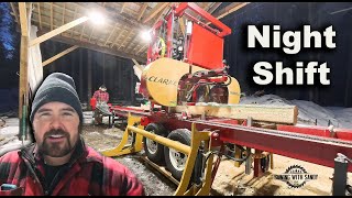 Running the Sawmill After Dark