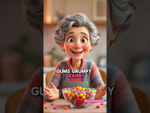Grumpy Granny Gummy Gums | Tongue Twister Challenge for Kids!