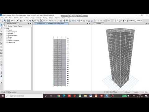 Wind Load Analysis and Design of Multi-Storey RCC Building in Etabs -  Part7