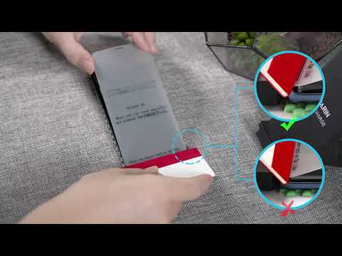 SPARIN A19 Installation Video for Invisible 3D Screen Protector