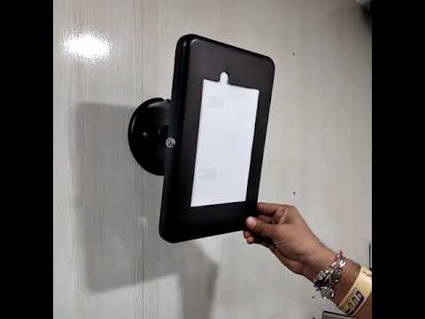 Wallmount Rotate Tilt POS tablet Stand Ipad Samsung Lenovo lockable secure Precision Metal Works