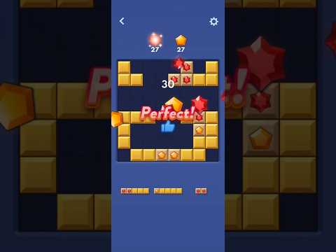 Block Blast Fever! One Wrong Move & It's Over! 🔥 | Addictive Puzzle Game #shorts