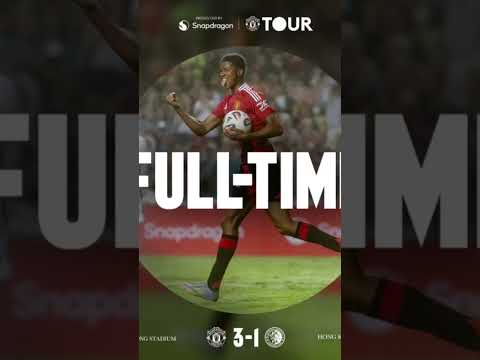 WE WIN IN OUR LAST GAME IN ASIA #manchesterunited #football #hongkong