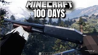 I Spent 100 Days in Minecraft's most Realistic Modpack