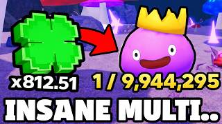 I Got HIGHEST LUCK BOOST in ROBLOX SLIME RNG...