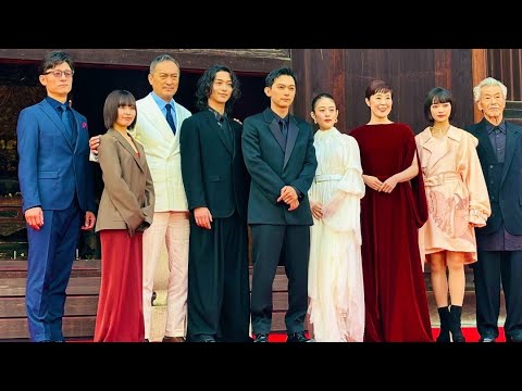 🥀👌💕吉沢亮、横浜流星、渡辺謙らが京都の「国宝」に集結！東寺で初の映画イベント開催「確実に期待を超えていく作品に」