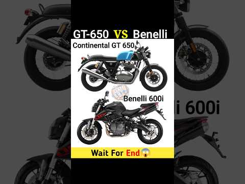 Continental GT Vs Benelli | Full Comparison || #shorts #bullet #royalenfield #benelli #bike