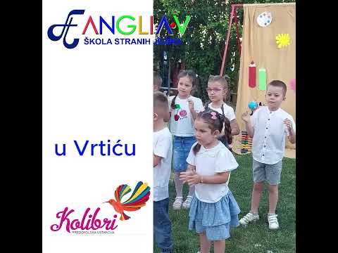 Anglia u vrtiću Kolibri