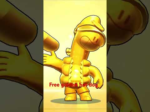 FREE GOLD GLIZZY#brawlstars #gaming #doug