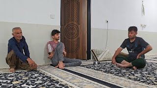 Father came home. Conversation with father about going to Shokoofeh's proposal for Hatem.