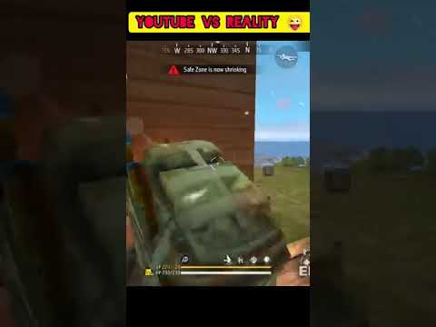 YouTuber vs REALITY #freefire #shorts #yu #funnyshorts