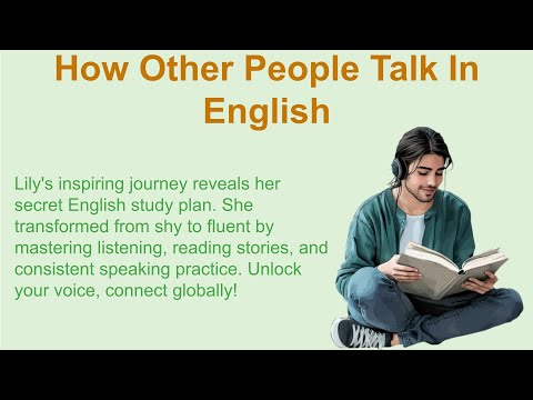How Other People Talk In English🔥 | Very Interesting Story | Audio Podcast | Learn English