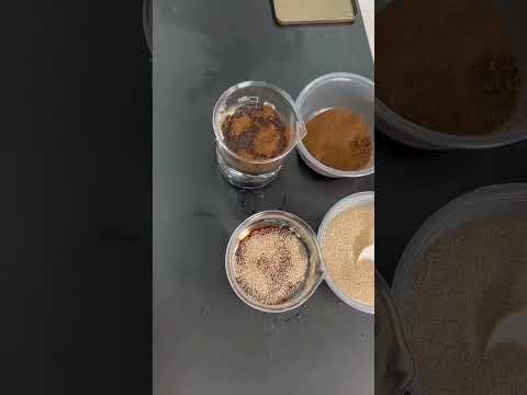 OiLock DPTH-A vs xx Famous Coconut Shell Granules: Water Surface Oil Absorption Comparison