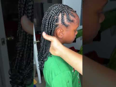 Protective Summer Style On Kids Natural Hair