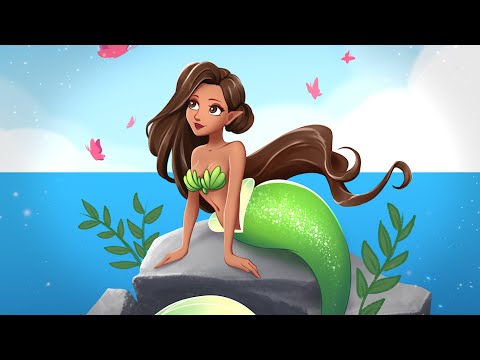 Sleep Meditation for Kids THE LOVELY LITTLE MERMAID Bedtime Story for Kids