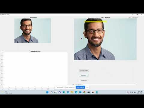 Matlab Tutorial 2 : Matlab App development - Face Detection