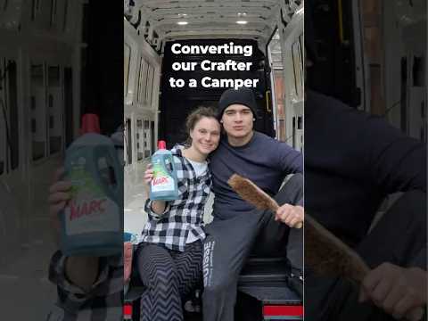 Converting our Crafter into a camper: Cleaning, rust removal, and painting