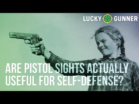 Are Pistol Sights Actually Useful For Self-Defense?