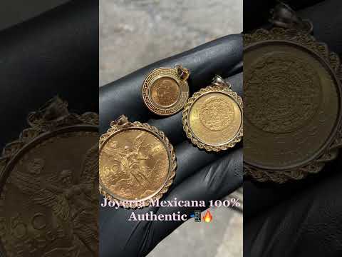 Centenario in bezel and more. 21.6k Mexican gold