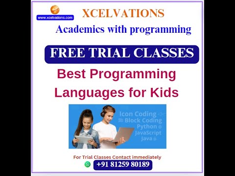 🌟 Best Programming Languages for Kids: A Guide for Every Age Group 🌟#Xcelvations#ProgrammingForKids