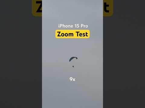 9x Zoom on #iPhone 15pro 🤔 Is it better than #Samsung #shorts