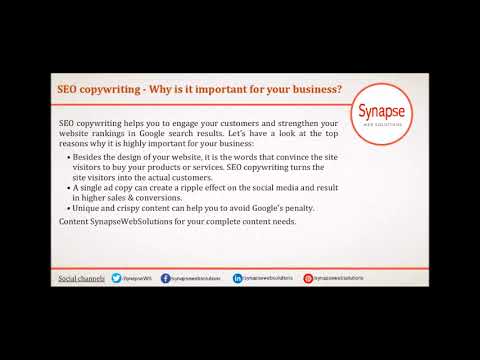 SEO copywriting services UK - Creating result-oriented copies