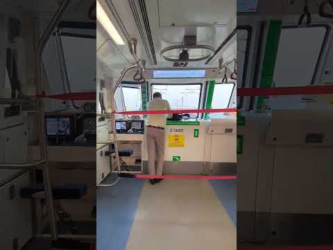 Delhi Metro Cabin View #dmrc #delhi #metrovideo