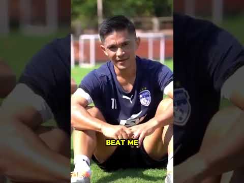 Sunil Chetri Showing his limits 🐐🔥Shorts#ShortsTrend#ShortsChallenge#ShortsVideo#TrendingShorts