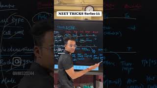 NEET TRICKS SERIES #neet2024 #aiims #neet #nursing #medico #doctor