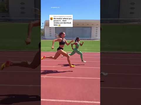 This is WILD 😱 (via marsha_du_) #womenssports #running #track #wow #fast