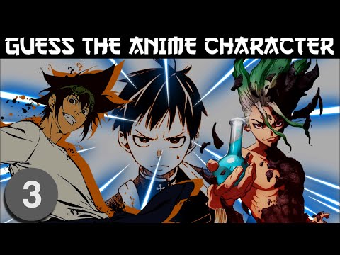 Guess The ANIME Character In 5 Seconds! (Part 3)