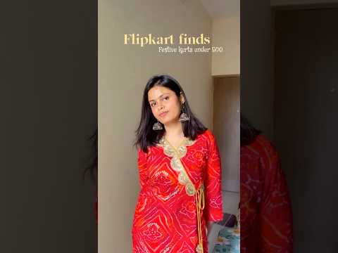 Flipkartfinds#underbudget#kurtaset#flipkart#kurti#birthdaydress#krishna#janmashtami#red#jhumka#bindi