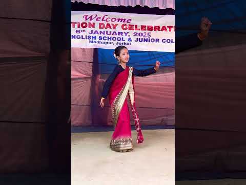 Kab tak chup baithe #schoolfunction #dance #culturalevent #assam #shortsfeed #shorts