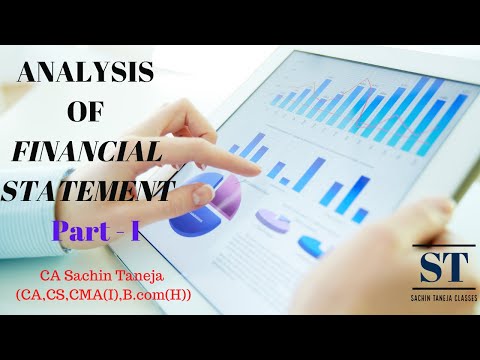 Analysis of Financial Statement | Accounting Ratio | Part 1 | CBSE | ACCA