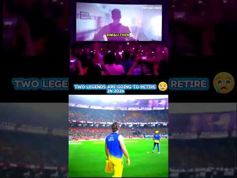 One Last Time 💔 Thala Dhoni & Thalapathy Vijay Farewell 2026 | End of an Era 😭 #Shorts
