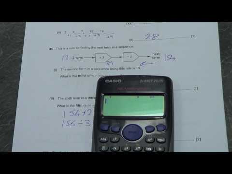 GCSE mock (Jan) Q8