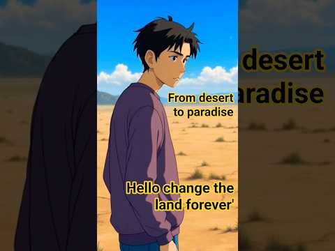 from desert to paradise #motivationalstory,#shorts #shortvideo,#lifelessons,# shortvideo,#shorts