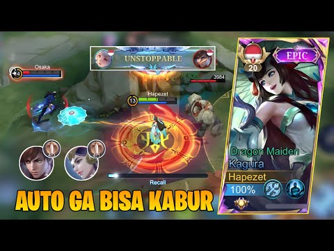 This is How Petrify Kagura Destroys 2 Petrify Enemies | Mobile Legends