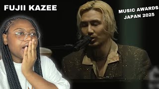 Fujii Kaze - Michi Teyu Ku - MUSIC AWARDS JAPAN 2025 REACTION