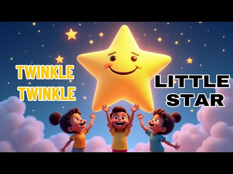 Twinkle Twinkle Little Star | Nursery Rhymes | Soothing Lullaby for Babies & Toddlers | Calming Song