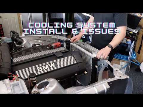 Installing The Cooling System In Project E30!!!