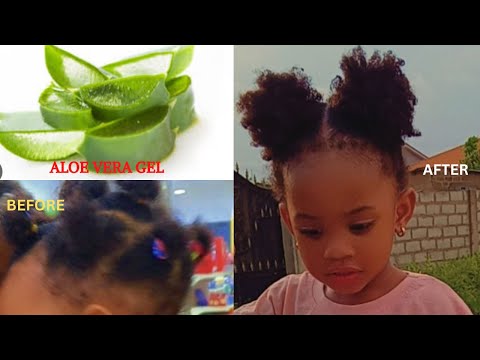 USE ALOE VERA FOR MASSIVE HAIR GROWTH // ALOE VERA MOISTURIZER & DETANGLER