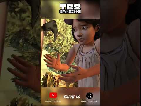 Lee saves Clementine #thewalkingdeadgame  #LeeAndClementine #TelltaleGames #TBS #BadassSocietyGG