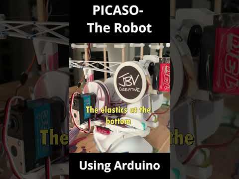 DIY Painting Robot Using Arduino by @Engineezy