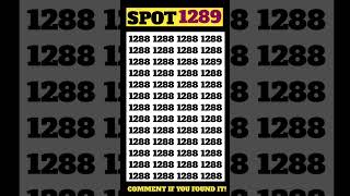Can You Spot 1289 in Under 5 Seconds?#shorts #1289hunt #findthenumber #quickchallenge #TheIQSpot