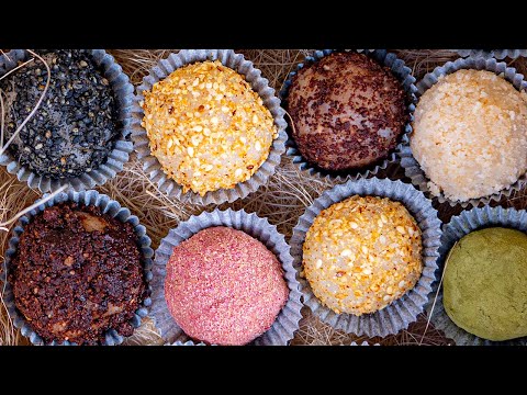ขนมหนึบไร้นม เหนียวนุ่ม หนึบหนับ หอม หวาน มัน ของฝากรับตรุษจีน | Asian Sticky TRUFFLES | OOH Kitchen